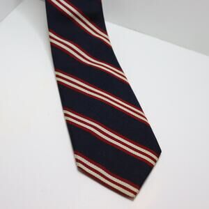 Vintage‎ Joske’s Bert Pulitzer Regimental Stripe Silk Tie 3” Wide